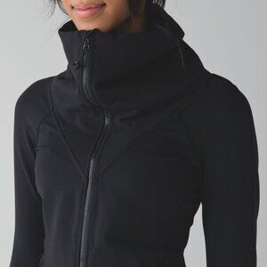 Sz4 Lululemon Be Present Black Cozy Jacket